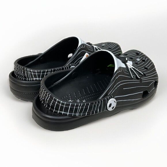 Jack Skellington Clog black Crocs Nightmare Before Christmas Men 12 Halloween main image 9